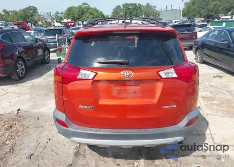 2015 Toyota Rav4 Limited from USA, damaged, VIN JTMYFREV8FJ042011